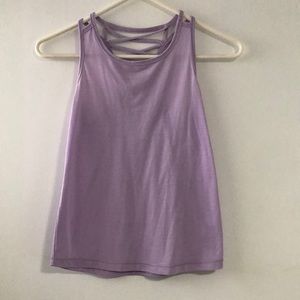 Lavender tank top yogalicious